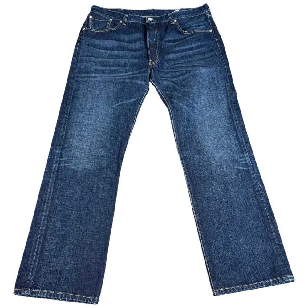 Levi's‎ 501 Original Authentic Jeans Men 40x32 (39x30.5) Blue Denim Straight Fit